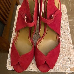 NINE WEST, Savvy open toe heels, size 9 1/2